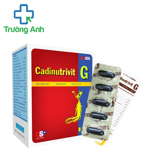 Cadinutrivit G USP giúp bổ sung vitamin và khoáng chất