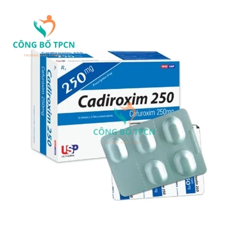 Cadiroxim 250 - Thuốc điều trị nhiễm khuẩn hiệu quả của Pharma USA