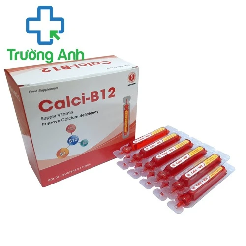 Calci - B12 Đại Uy - Bổ sung Vitamin B12, giúp xương chắc khỏe