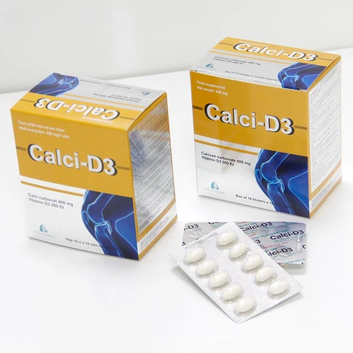Calci - D3 - Bổ sung calci và vitamin D3 cho cơ thể