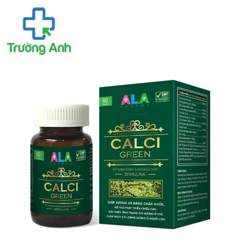 Calci Green - Giúp giảm nguy cơ loãng xương ở người lớn