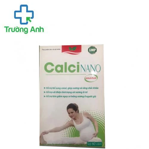 Calci Nano Gold Plus - Hỗ trợ làm giảm nguy cơ loãng xương