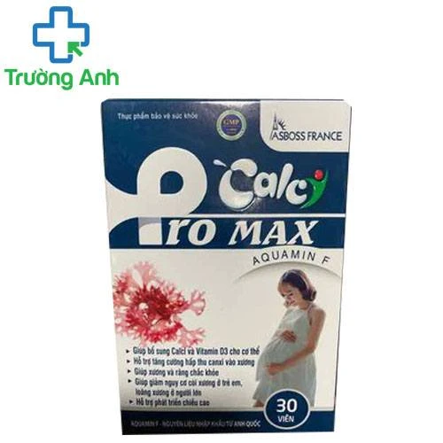 Calci Pro Max - Giúp giảm nguy cơ còi xương ở trẻ em