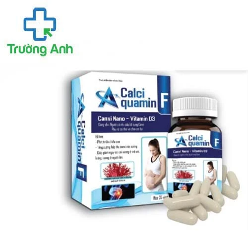 Calci Quamin F - Hỗ trợ giảm nguy cơ còi xương ở trẻ