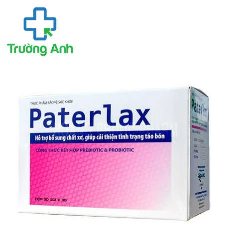 Paterlax - Bổ sung chất xơ, giảm rối loạn tiêu hóa do loạn khuẩn ruột