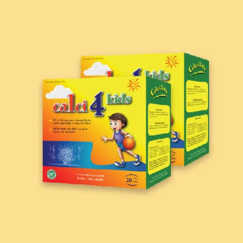 Calci4kids - Bổ sung canxi giúp xương răng chắc khỏe