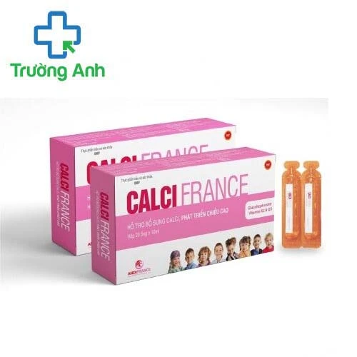 Calcifrance - Bổ sung calci, kẽm, vitamin D3 cần thiết