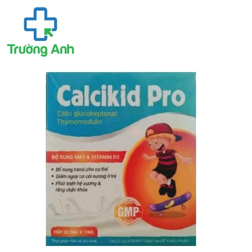 Calcikid Pro - Bổ sung canxi hiệu quả cho bé