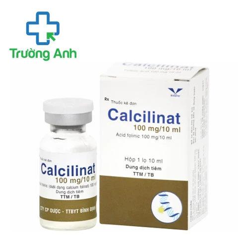 Calcilinat 100mg/10ml Bidiphar - Thuốc điều trị ung thư hiệu quả