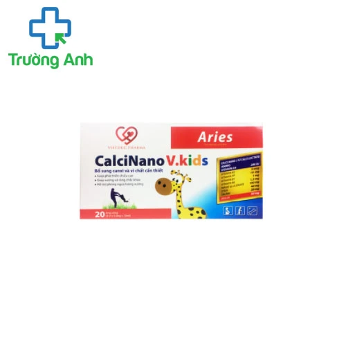 CALCINANO V.KIDS - Hỗ trợ phòng người còi xương, loãng xương