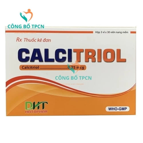 Calcitriol DHT (90 viên) - Thuốc điều trị loãng xương hiệu quả