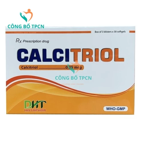 Calcitriol DHT (90 viên) - Thuốc điều trị loãng xương hiệu quả