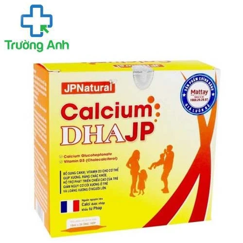 Calcium DHAJP - Hỗ trợ phát triển chiều cao của trẻ