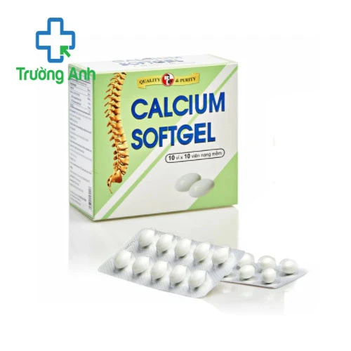 CALCIUM SOFTGEL - Bổ sung DHA, EPA tốt cho hệ thần kinh