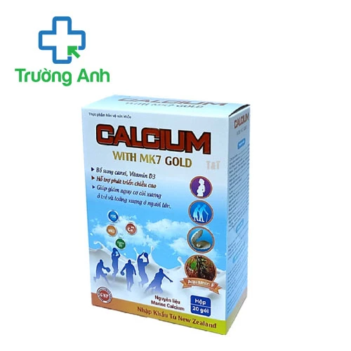 Calcium With MK7 Gold – Bổ sung canxi và vitamin D3 hiệu quả