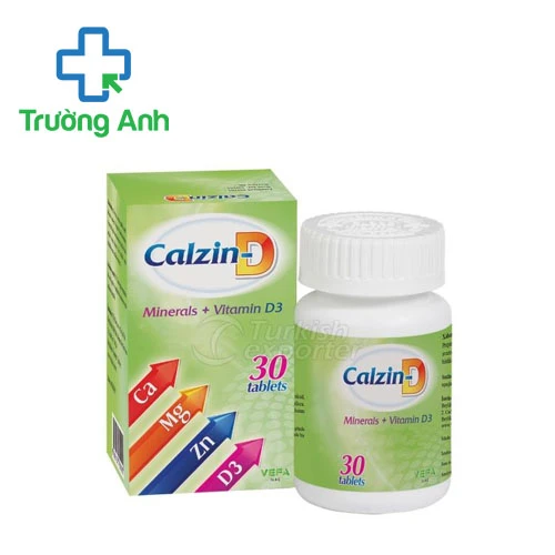 Calzin-D - Giúp bổ sung canxi và vitamin D hiệu quả