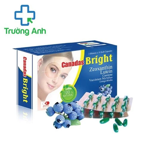 Canadas Bright - Giúp tăng cường thị lực cho mắt, bảo vệ mắt