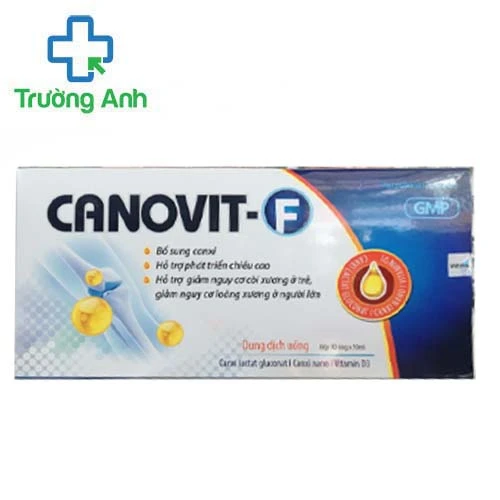 Canovit-F - Giúp bé phát triển chiều cao tối ưu
