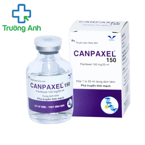 Canpaxel 150 - Thuốc điều trị bệnh ung thư buồng trứng và vú