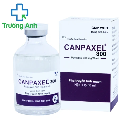 Canpaxel 300 - Thuốc điều trị ung thư buồng trứng và vú hiệu quả