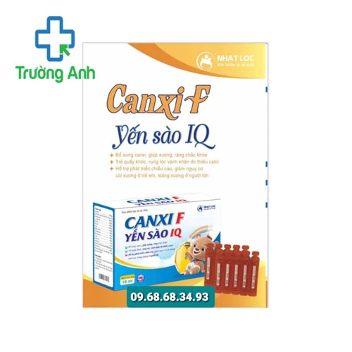 Canxi F Yến sào IQ - Giúp bổ sung và tăng cường hấp thu Canxi