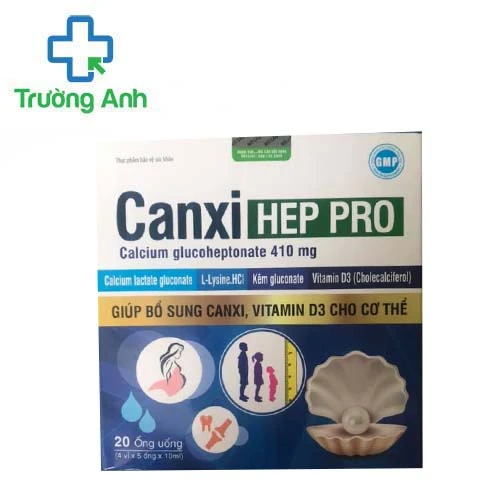 Canxi Hep Pro - Giúp ngăn ngừa loãng xương cho người già