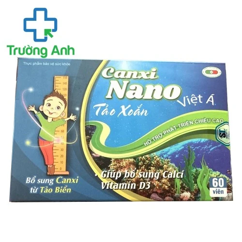 Canxi Nano tảo xoắn Việt Á - Bổ sung canxi,vitamin D3 cho cơ thể