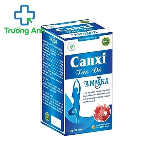 Canxi Táo đỏ Amaska - Giúp bổ sung canxi phòng ngừa loãng xương