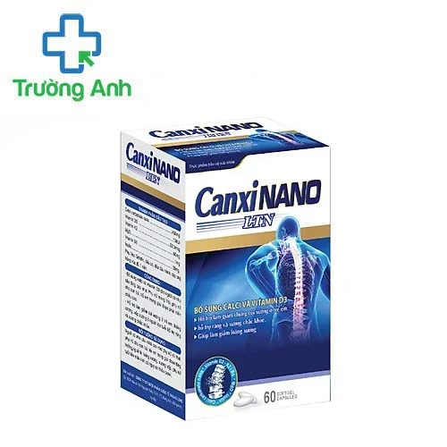 CanxiNano LTN - Hỗ trợ làm giảm còi xương ở trẻ em, loãng xương