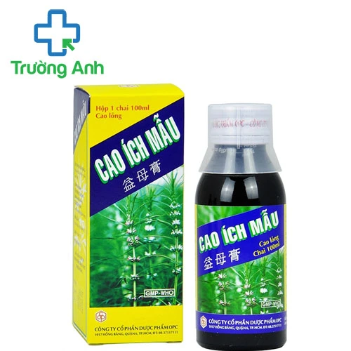 Cao ích mẫu OPC 100ml - Thuốc điều trị rối loạn kinh nguyệt