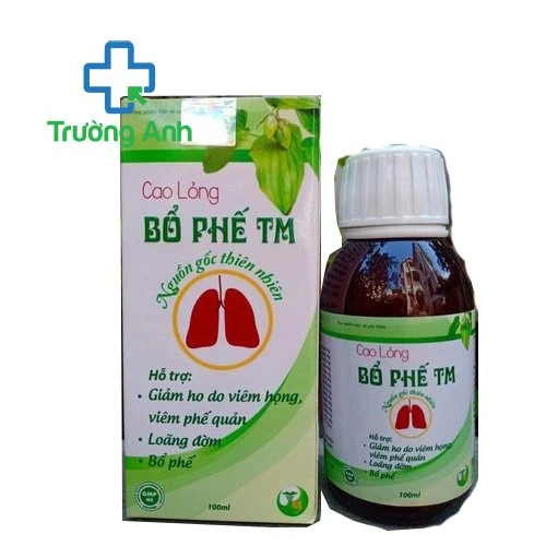 Thực phẩm bảo vệ sức khỏe Cao lỏng bổ phế TM