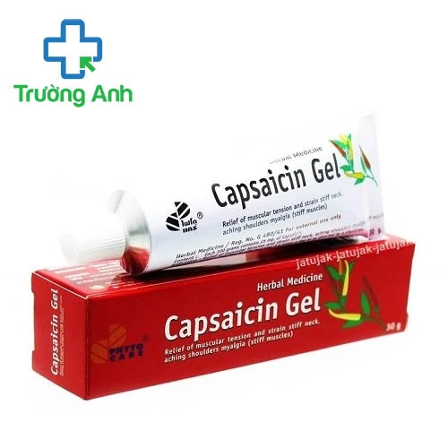 Capsaicin Gel - Dùng bôi ngoài da, giúp giảm đau hiệu quả