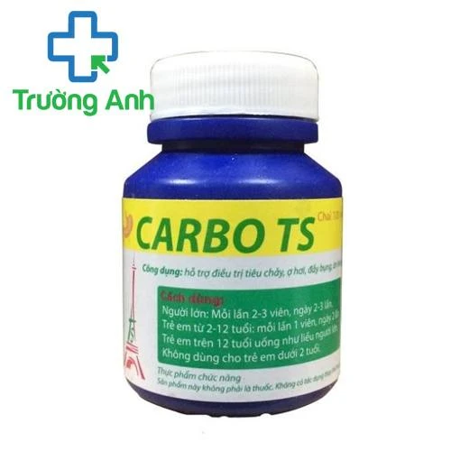 Carbo TS - Giúp bảo vệ cơ thể, giải độc, giảm đau bụng