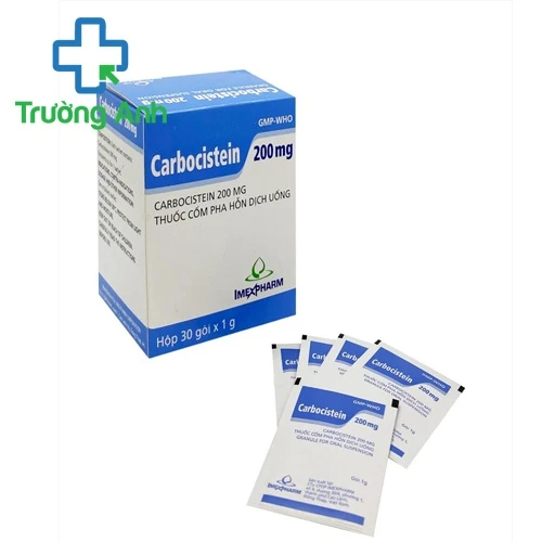 Carbocistein 200mg - Hỗ trợ điều trị rối loạn hô hấp hiệu quả