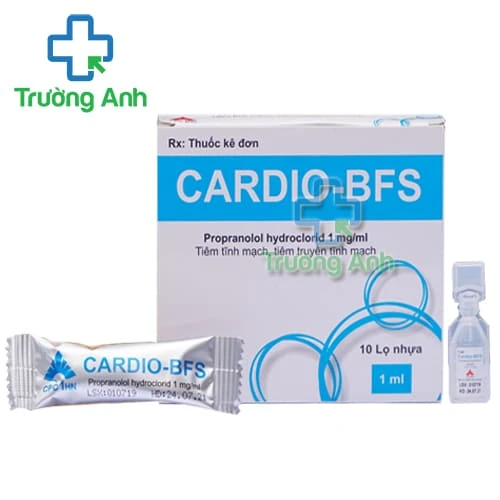 Cardio-BFS 1mg/ml CPC1HN - Thuốc điều trị đau thắt ngực hiệu quả