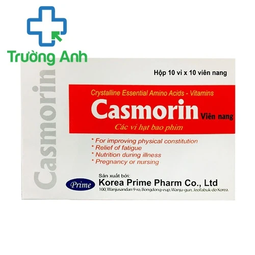 Casmorin - Giúp bổ sung các Acid amin và Vitamin bồi bổ sức khỏe