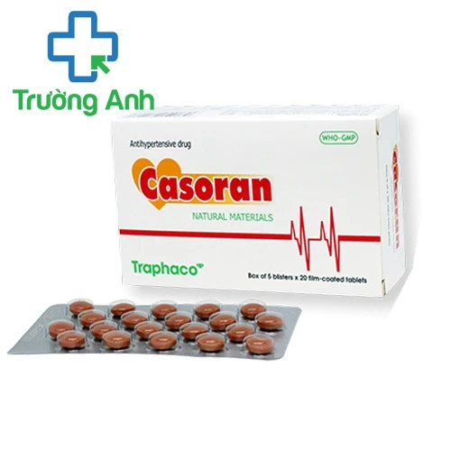 Casoran (viên) - Hỗ trợ giảm huyết áp hiệu quả của Traphaco