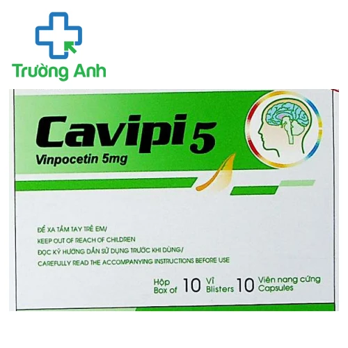 Cavipi 5 Hataphar - Thuốc điều trị rối loạn tuần hoàn máu não