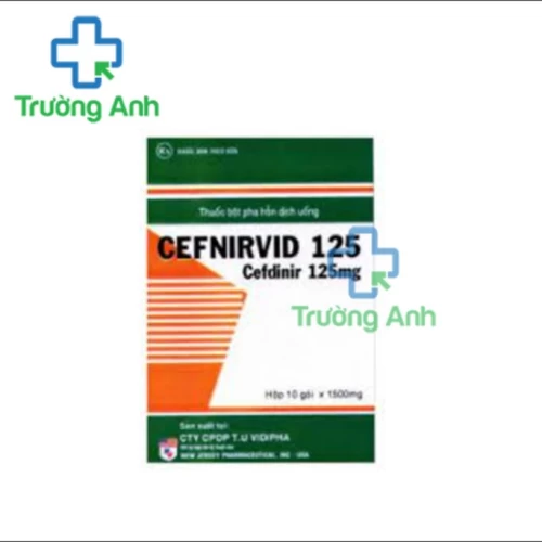 Cefnirvid 125 Vidipha - Thuốc điều trị nhiễm khuẩn