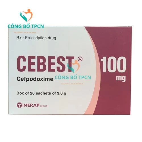 Cebest 100mg( dạng cốm)