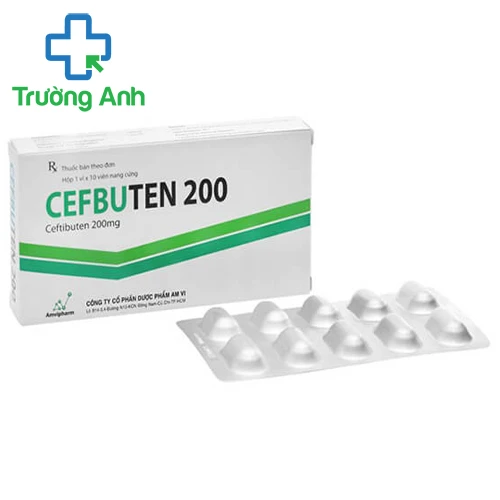 Cefbuten 200 - Thuốc điều trị nhiễm khuẩn hiệu quả Amvipharm
