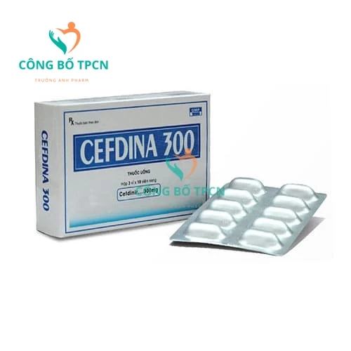 Cefdina 300 Hataphar - Thuốc điều trị nhiễm khuẩn hiệu quả