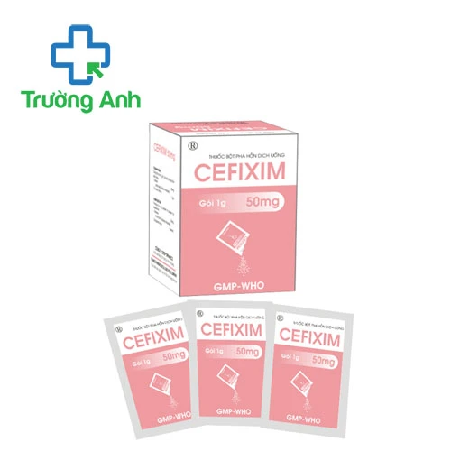 Cefixim 50mg Tipharco - Thuốc điều trị nhiễm khuẩn hiệu quả