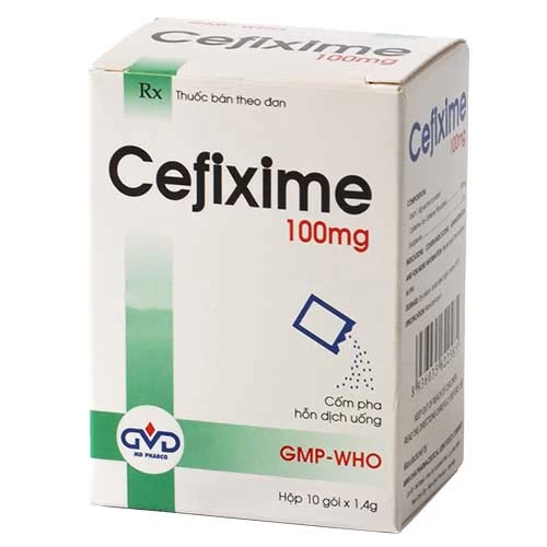 Cefixime 100mg/5ml MD Pharco (bột) - Thuốc điều trị nhiễm khuẩn