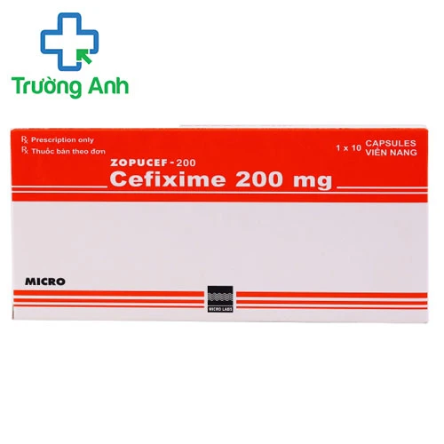 Cefixime 200 - Thuốc điều trị các bệnh nhiễm khuẩn của Ấn Độ