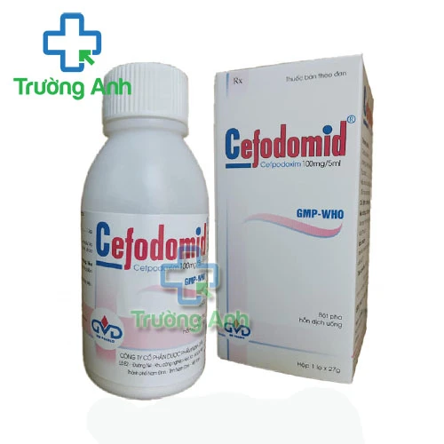 Cefodomid 100mg/5ml MD Pharco (lọ bột) - Thuốc điều trị nhiễm khuẩn