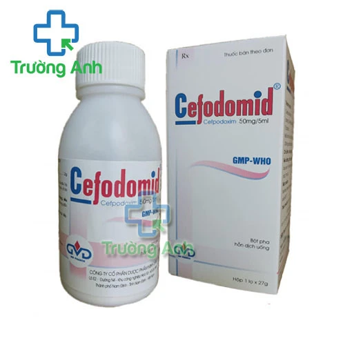 Cefodomid 50mg/5ml MD Pharco (lọ bột) - Thuốc điều trị nhiễm trùng an toàn