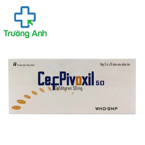 Cefpivoxil 50 Hataphar - Thuốc điều trị nhiễm khuẩn hiệu quả