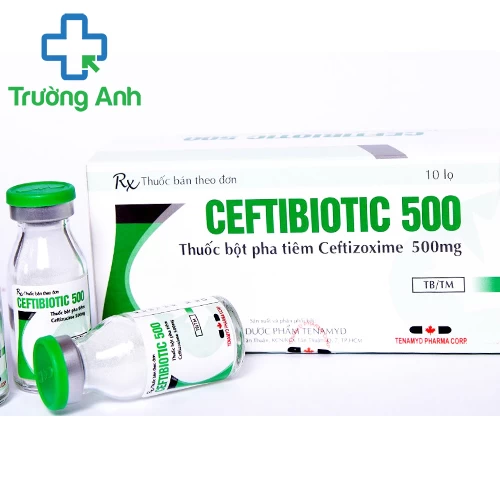 Ceftibiotic 500 - Thuốc điều trị các bệnh nhiễm khuẩn
