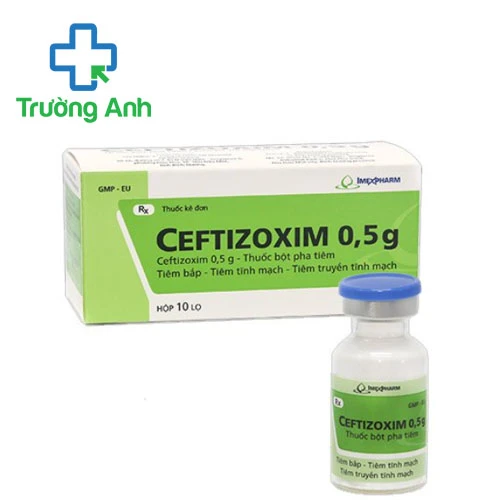 Ceftizoxim 0,5g Imexpharm - Thuốc điều trị các nhiễm khuẩn hiệu quả